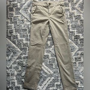 Woman’s American eagle straighten khaki pants